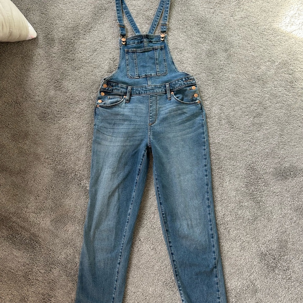 Universal Thread Denim Overalls size 2 - Picture 2 of 4